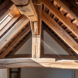 Obtenir une charpente apparente grâce à la technique du sarking