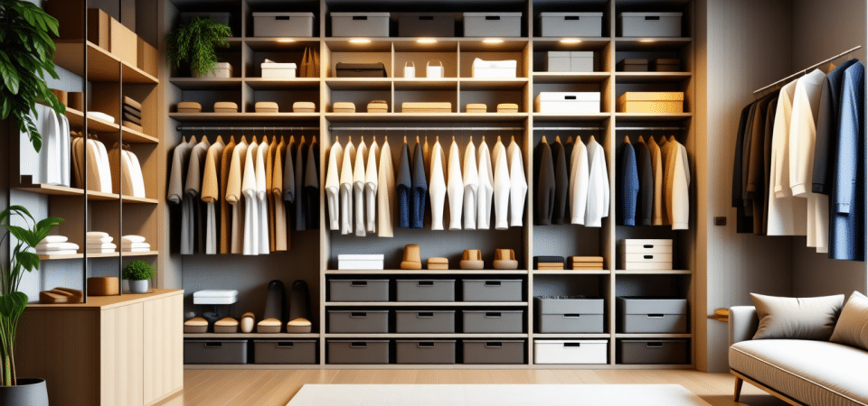 Optimiser le rangement dans un placard inexistant