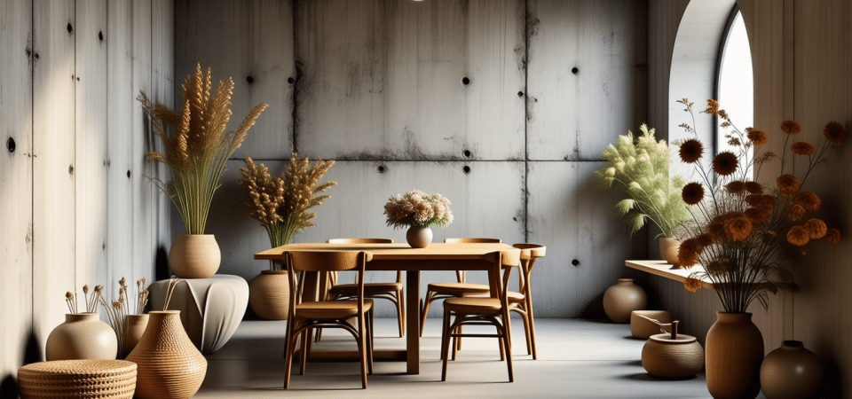 Créer une déco rustique dans un cube de béton